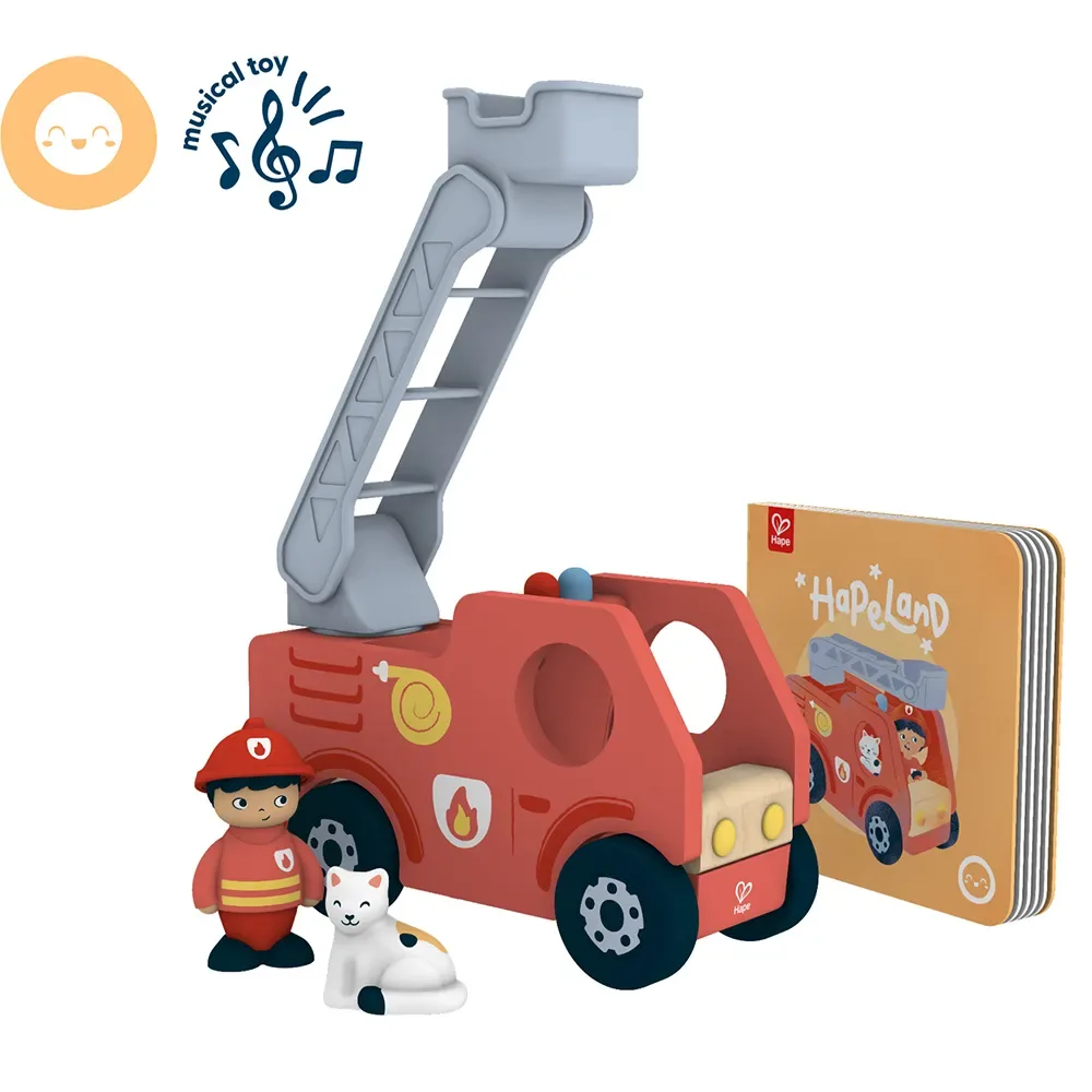 De Brullende Brandweerwagen van Hape – productfoto