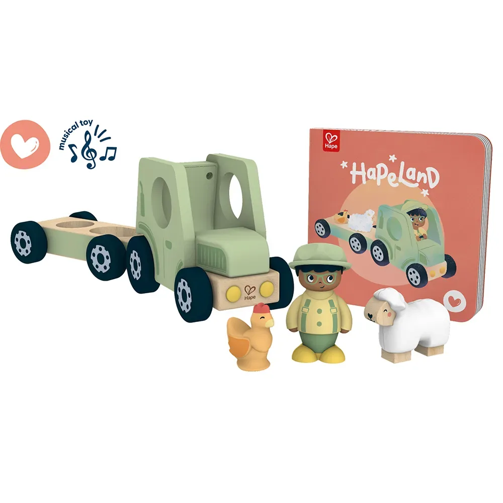 Le Tracteur Rugissant de Hape – photo du produit