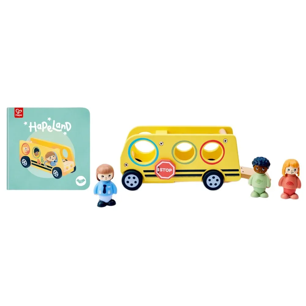 Den Sjove Skolebus fra Hape – produktbillede