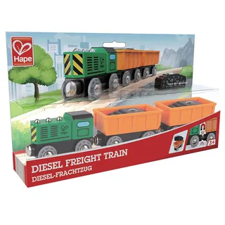 Dieselgoederentrein de Hape en Multicolore – photo du produit 3 sur 4