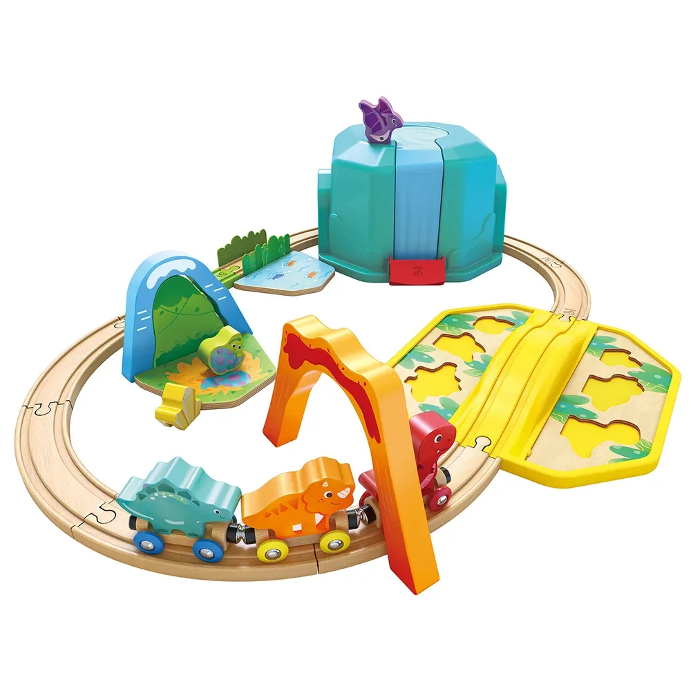 Dinosaurietåg Hinkset från Hape – produktbild
