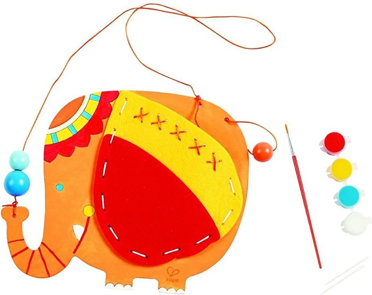 Draagtas olifant maken by Hape in Multicolour – product photo