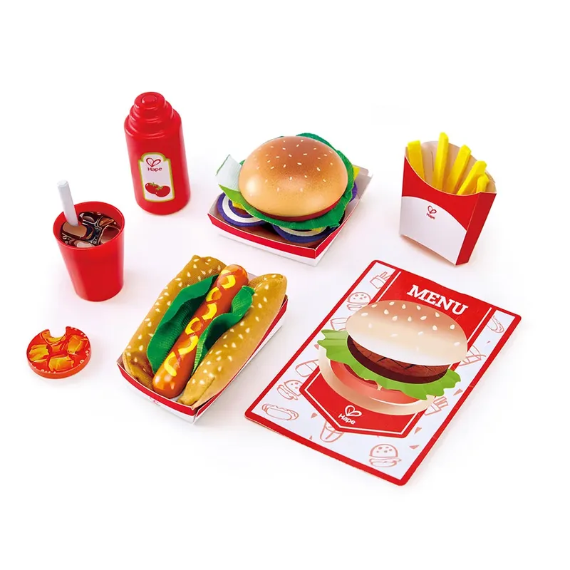 Fastfoodset by Hape – product photo 2 of 6