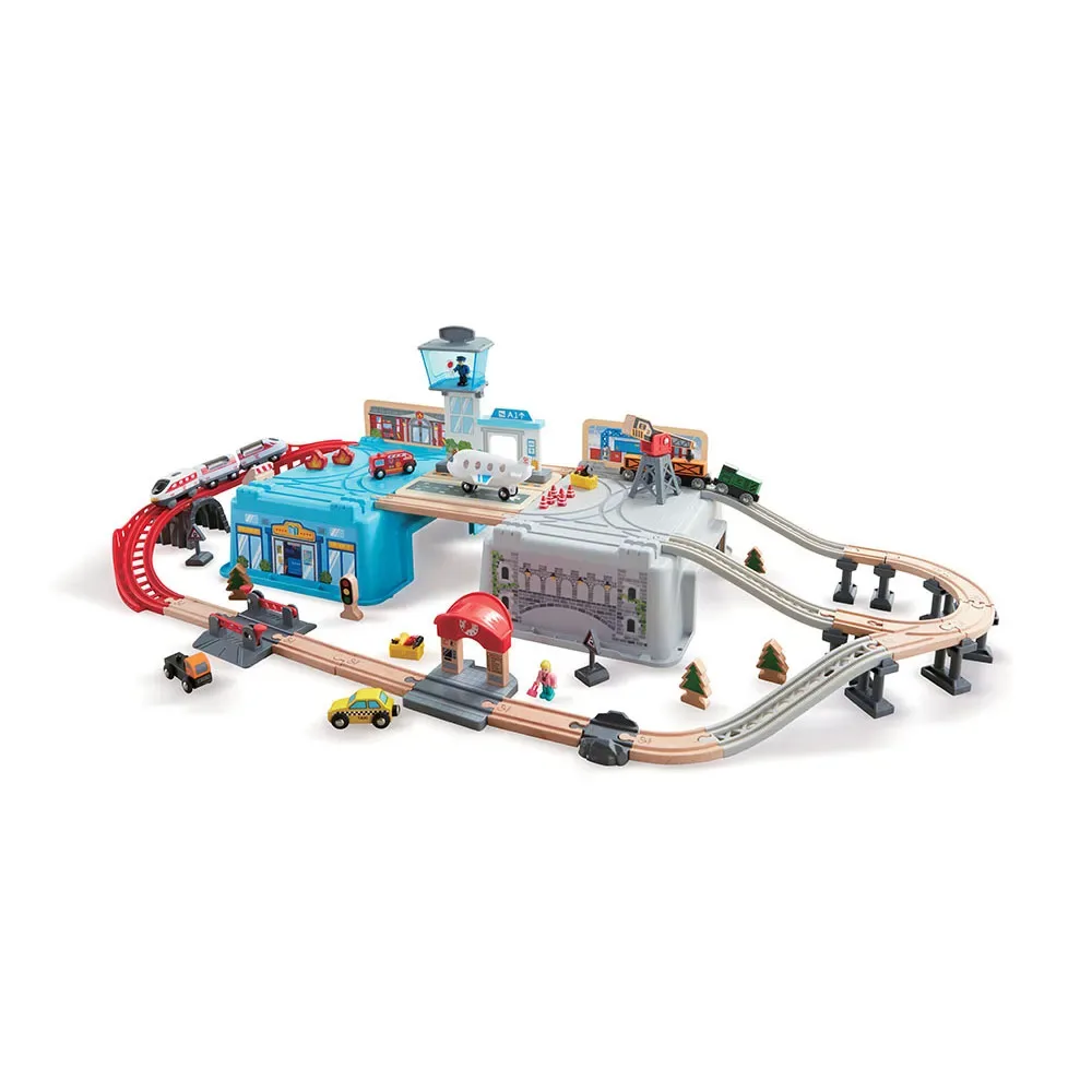 Stort Transportblockspel från Hape – produktbild