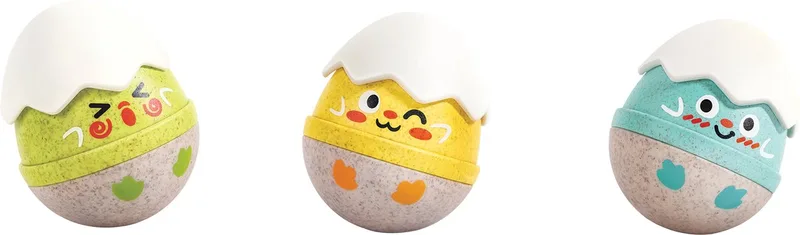 Happy Hatchlings Wobble rammelaars by Hape in Multicolour – product photo