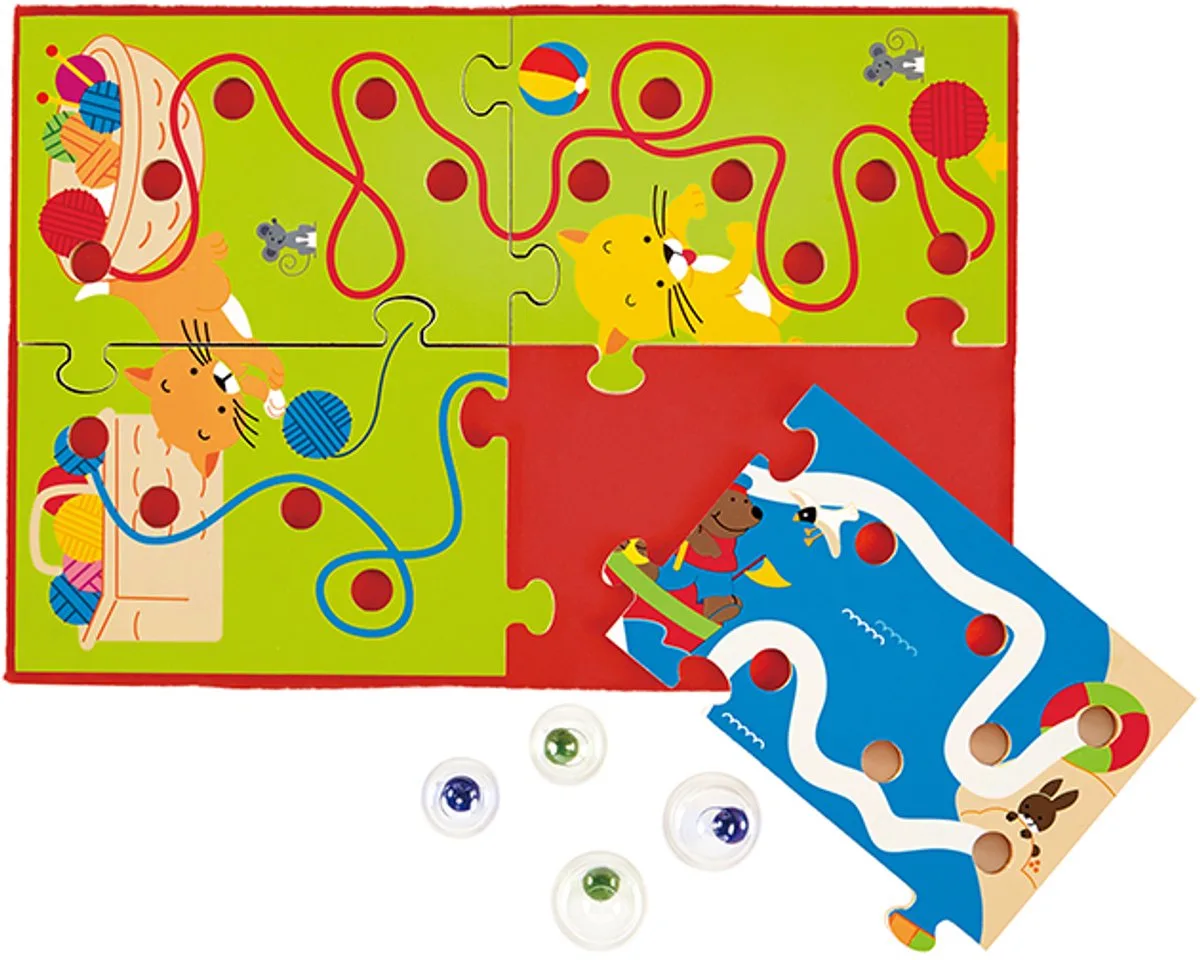 Houten spel Scrible maze by Hape in Multicolour – product photo