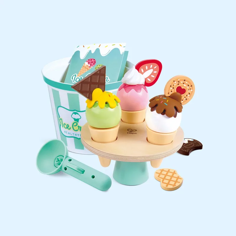IJsjes Speelset - 19-delig rollenspel speelgoed voor kinderen vanaf 2 jaar by Hape in Multicolour – product photo