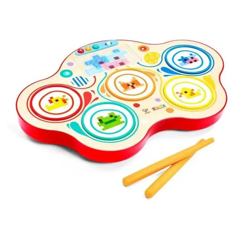 Interaktive Pixel Drum von Hape – Produktfoto
