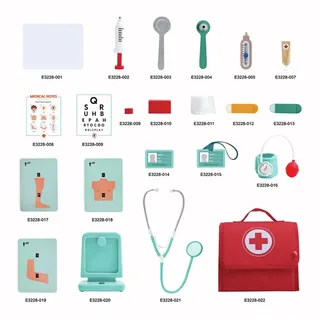 Kleine Dokterstas Set från Hape – produktbild 3 av 3