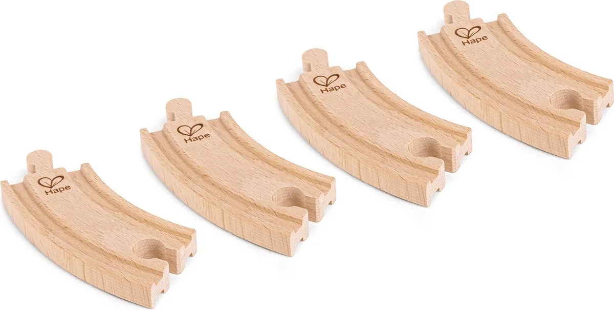 Korte gebogen rails de Hape en Multicolore – photo du produit