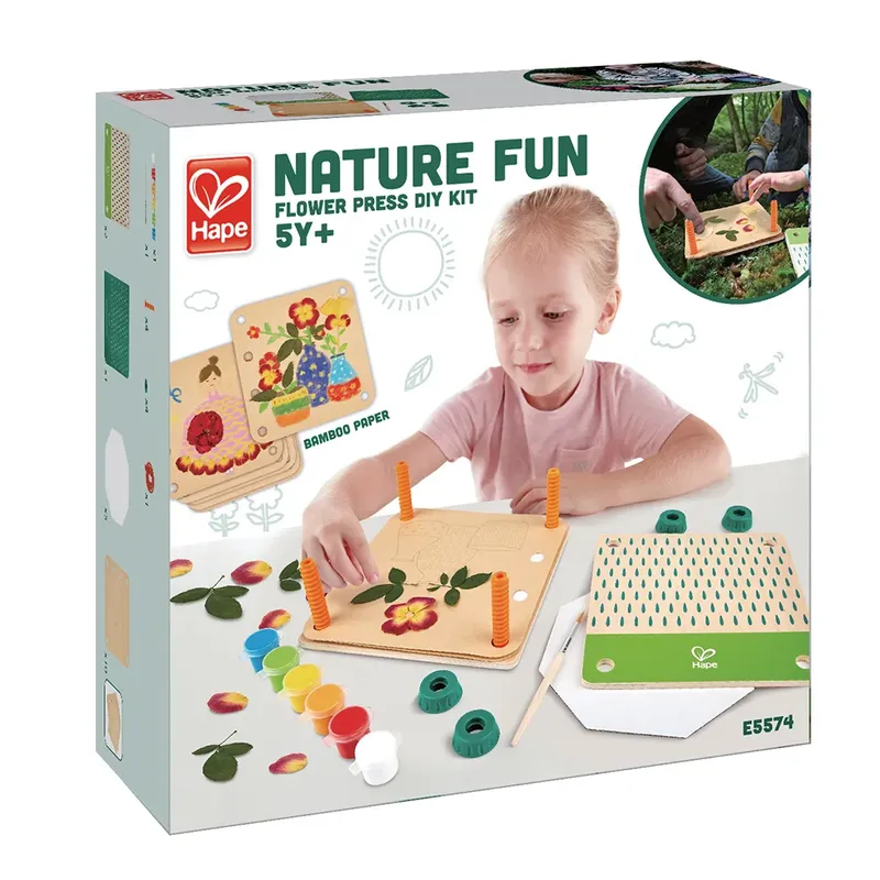 Kunst-Set Blumenpresse by Hape in Multicolour – product photo 4 of 4