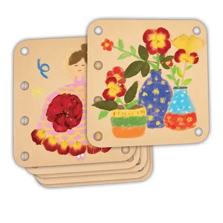 Kunst-Set Blumenpresse by Hape in Multicolour – product photo 2 of 4