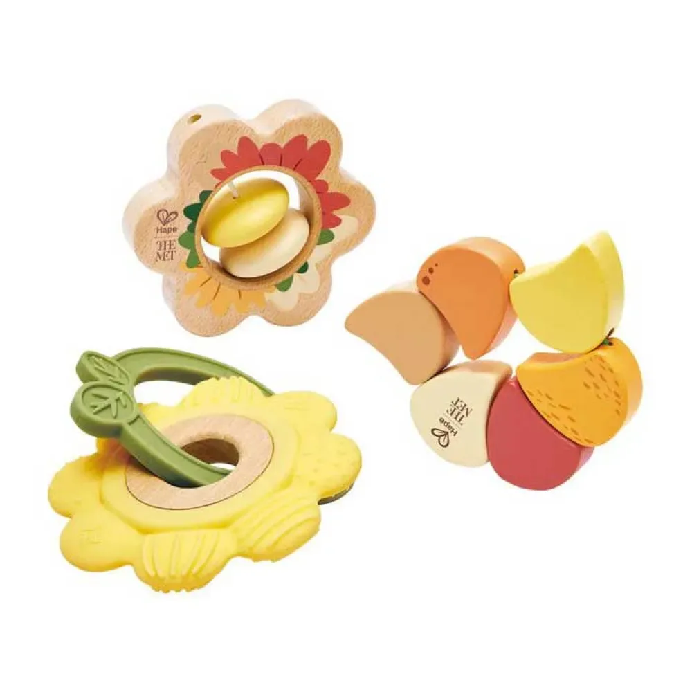 Trio De Hochet Fleurs Artistiques de Hape – photo du produit