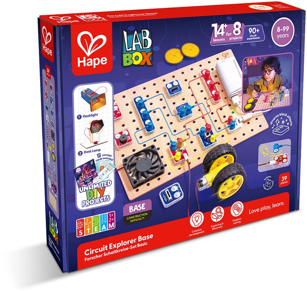 LabBox circuit explorer base de Hape en Multicolore – photo du produit