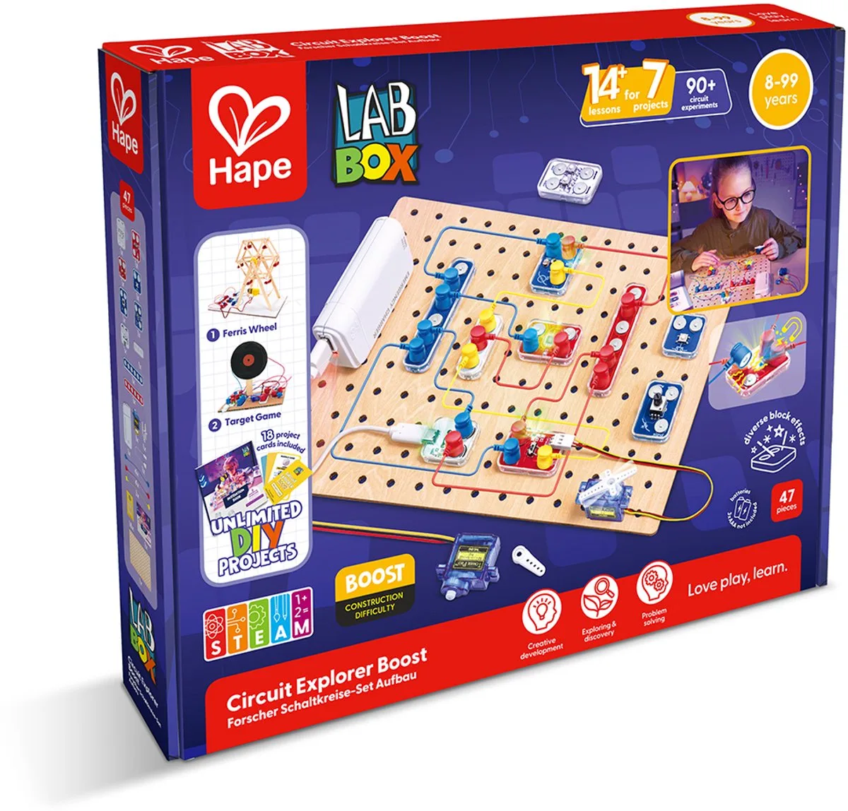 LabBox circuit explorer boost de Hape en Multicolore – photo du produit