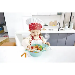 Little Chef Cooking & Steam Playset Pädagogisches Spielzeug von Hape – Produktfoto 4 von 4