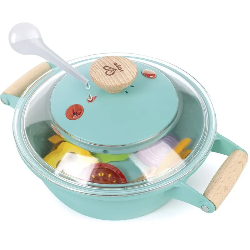 Little Chef Cooking & Steam Playset Pädagogisches Spielzeug von Hape – Produktfoto 2 von 4