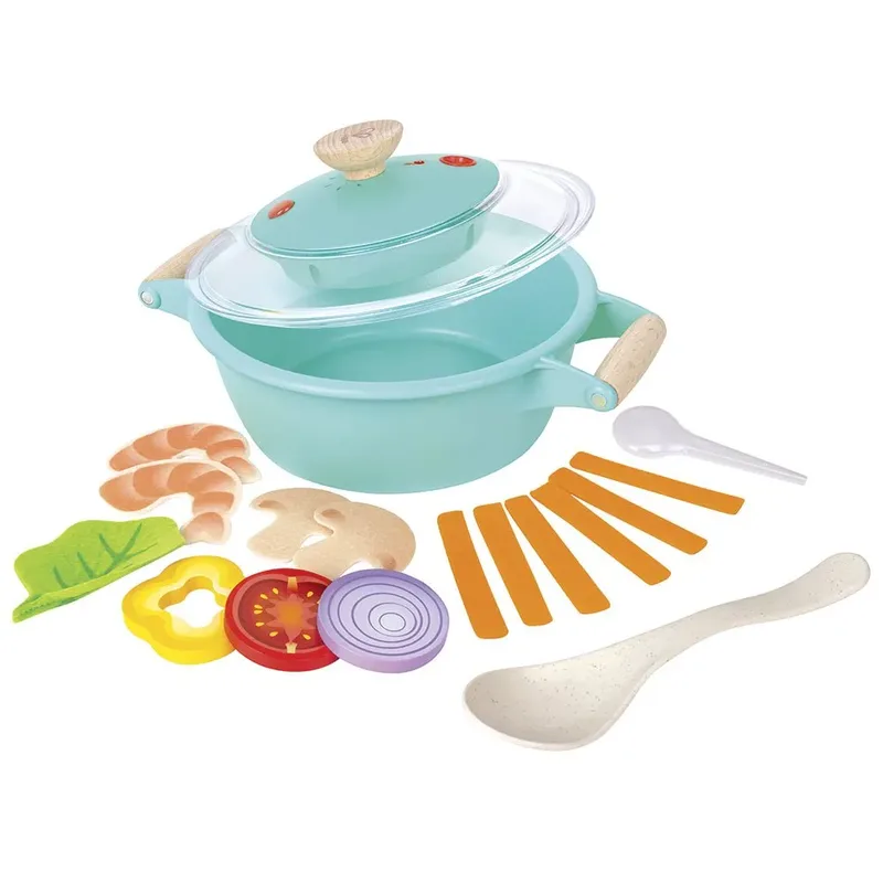 Little Chef Cooking & Steam Playset Pädagogisches Spielzeug von Hape – Produktfoto 1 von 4