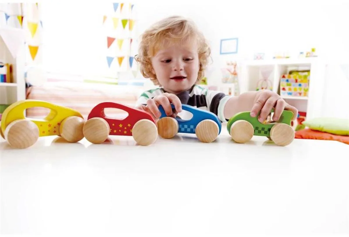 Little Houten Auto de Hape en Multicolore – photo du produit