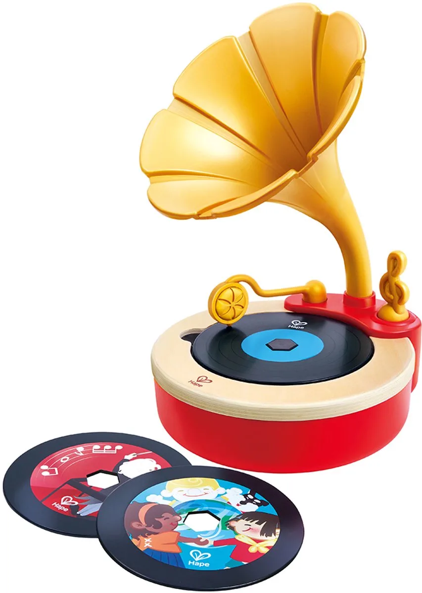 Maak je eigen muziek grammofoon by Hape in Multicolour – product photo