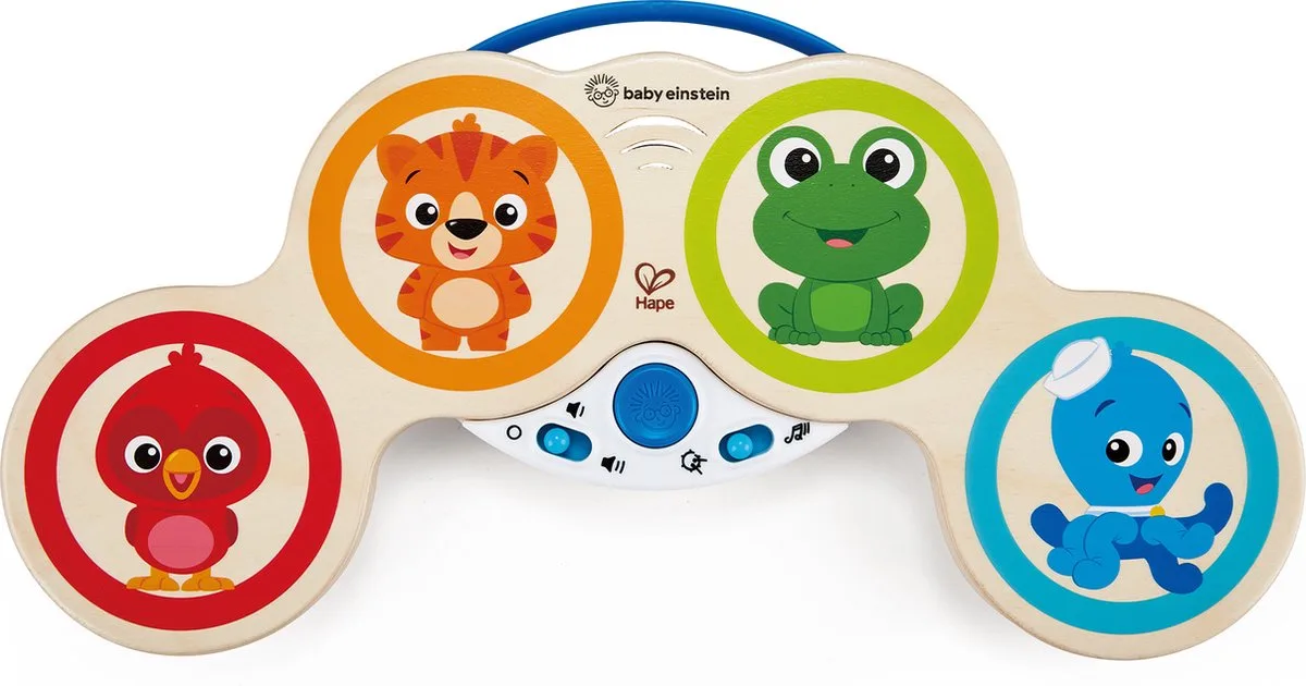 Baby Einstein Magiska Beröringstrummor från Hape i Flerfärgad – produktbild
