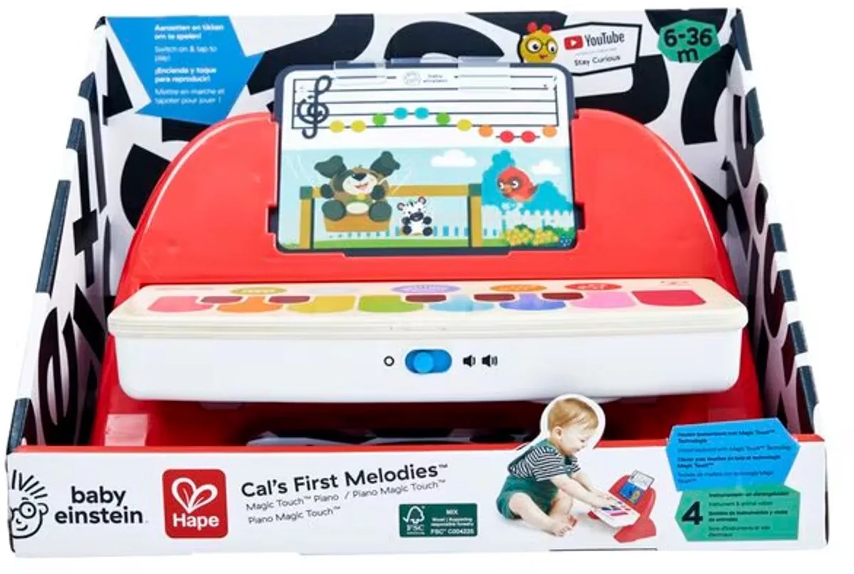 Magic Touch Piano - Mijn eerste Piano - Speelgoed Muziekinstrument voor Kinderen van Hape – productfoto