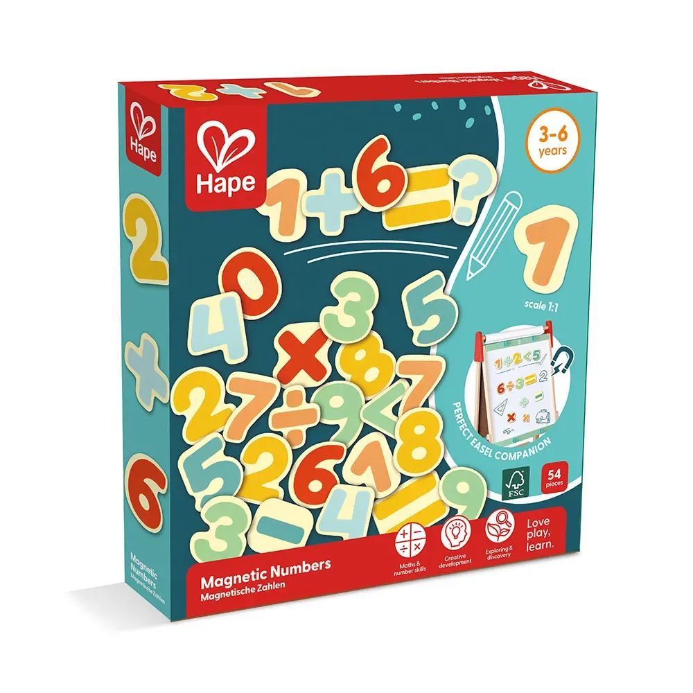Magnetische Cijfers van Hape – productfoto