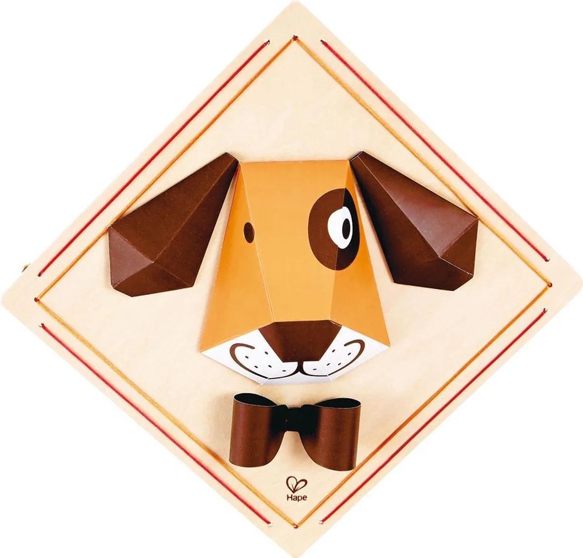 Maskerset met frame puppy by Hape in Multicolour – product photo
