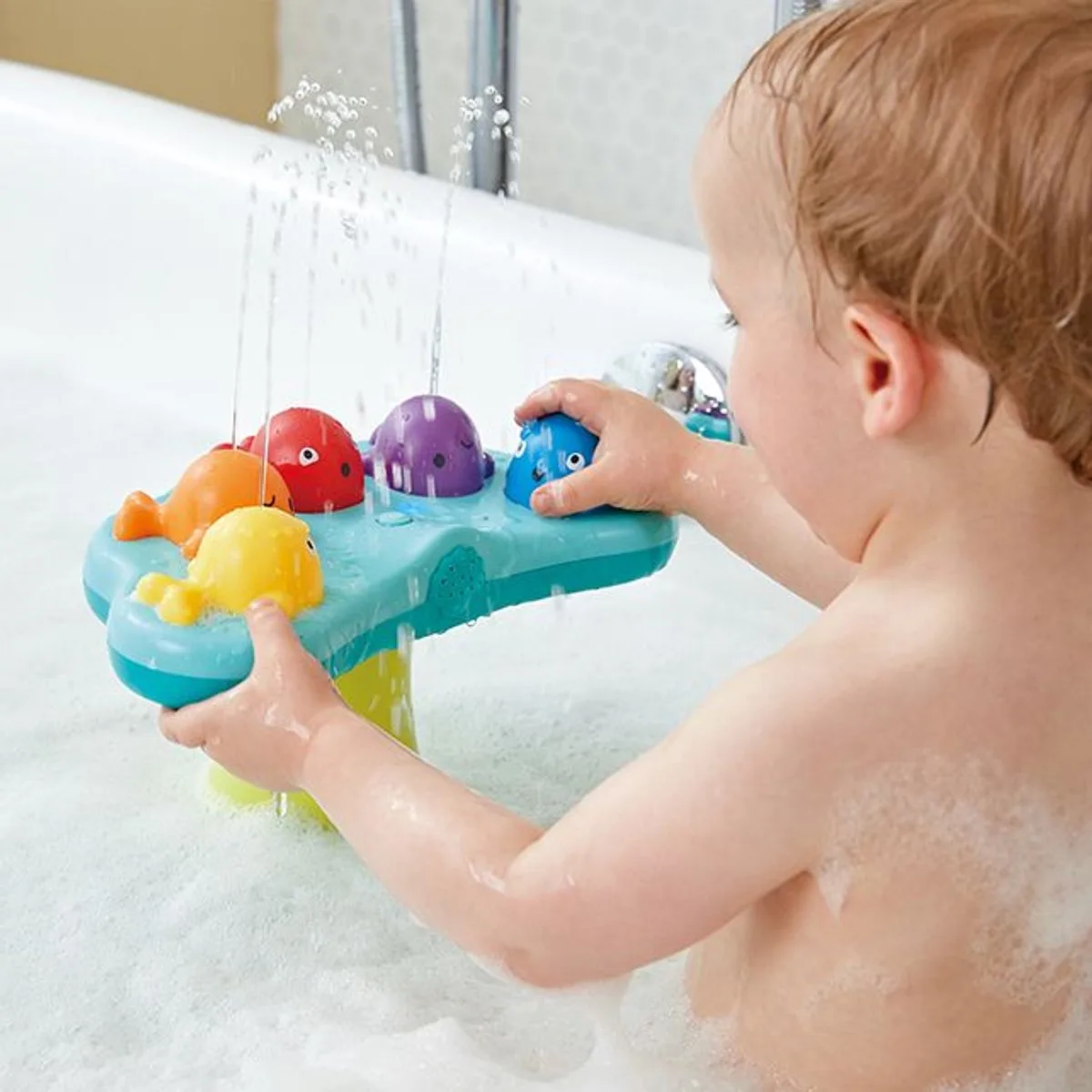 Musical Whale Fountain. fra Hape i Flerfarvet – produktbillede