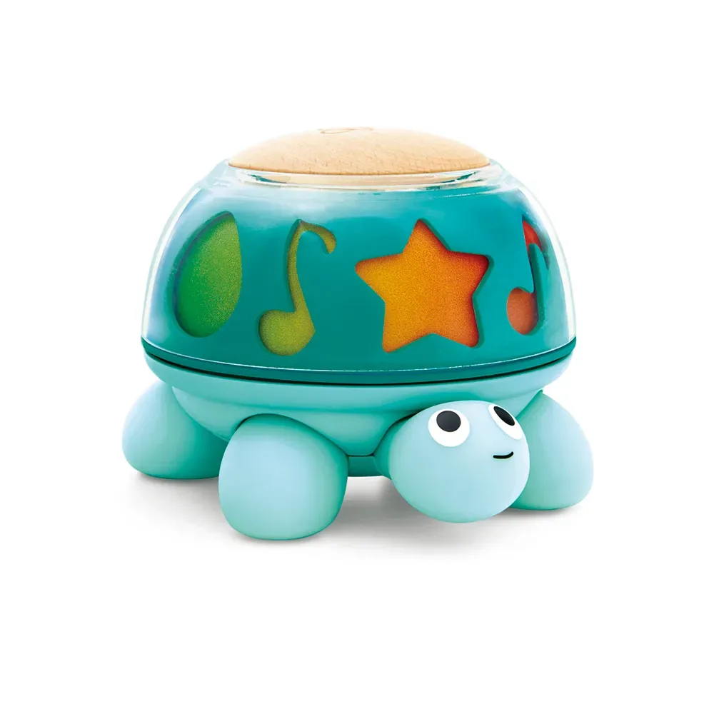 Muzikale Schildpad Draait En Speelt van Hape – productfoto