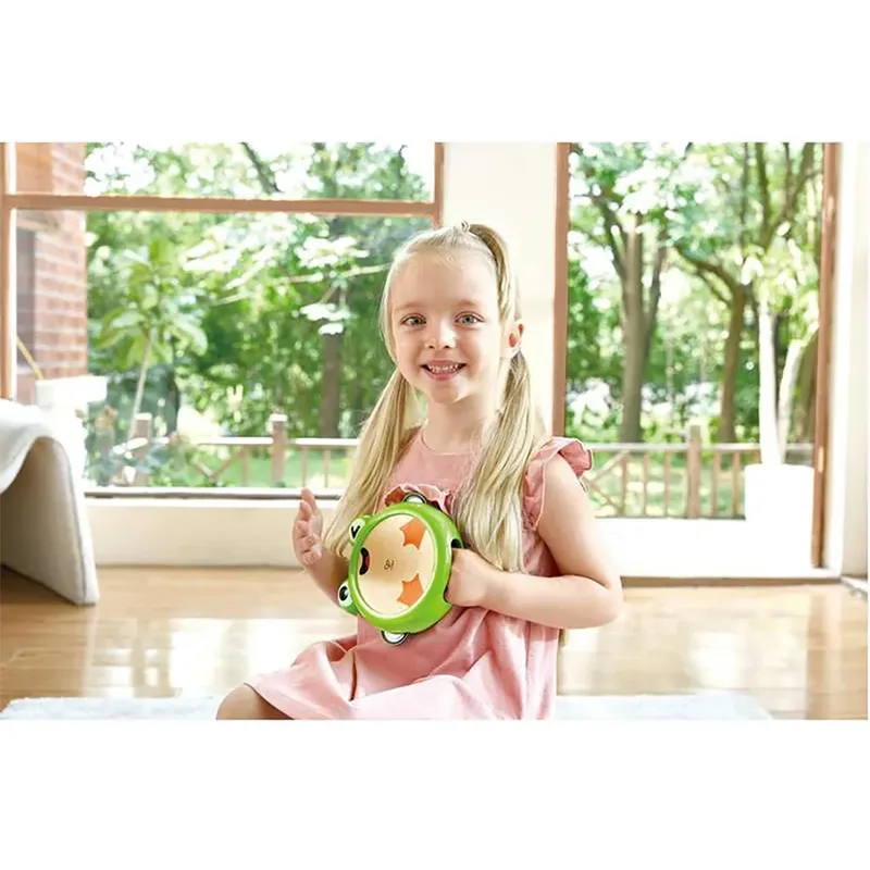 Nature Band Rhythm Kit - Natuur Slagwerkinstrumenten Set voor Kinderen vanaf 2 jaar - 6-delig by Hape in Multicolour – product photo 3 of 3