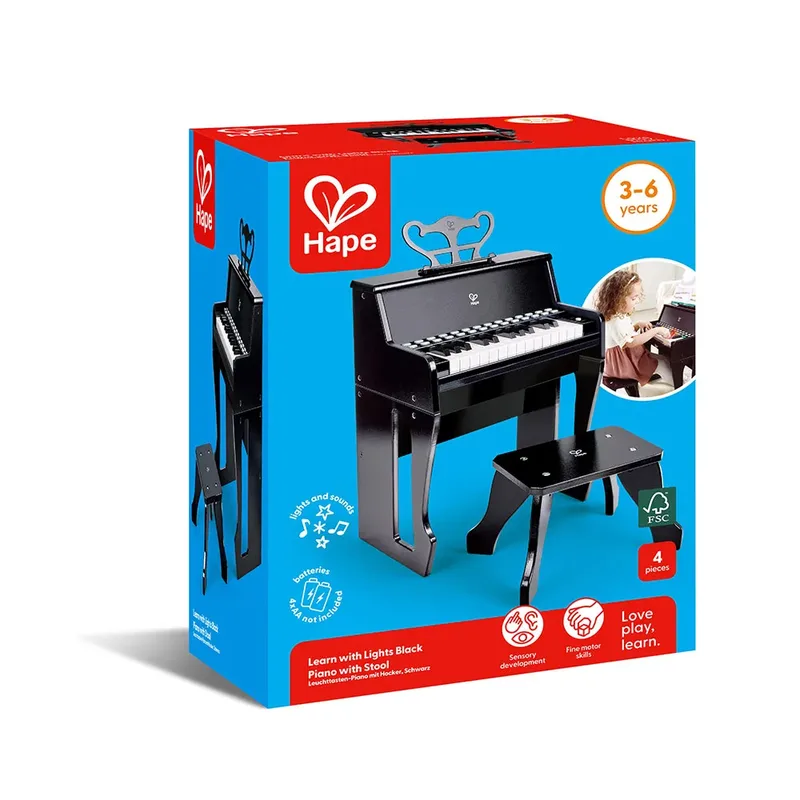 Piano Met Kruk van Hape – productfoto 2 van 6