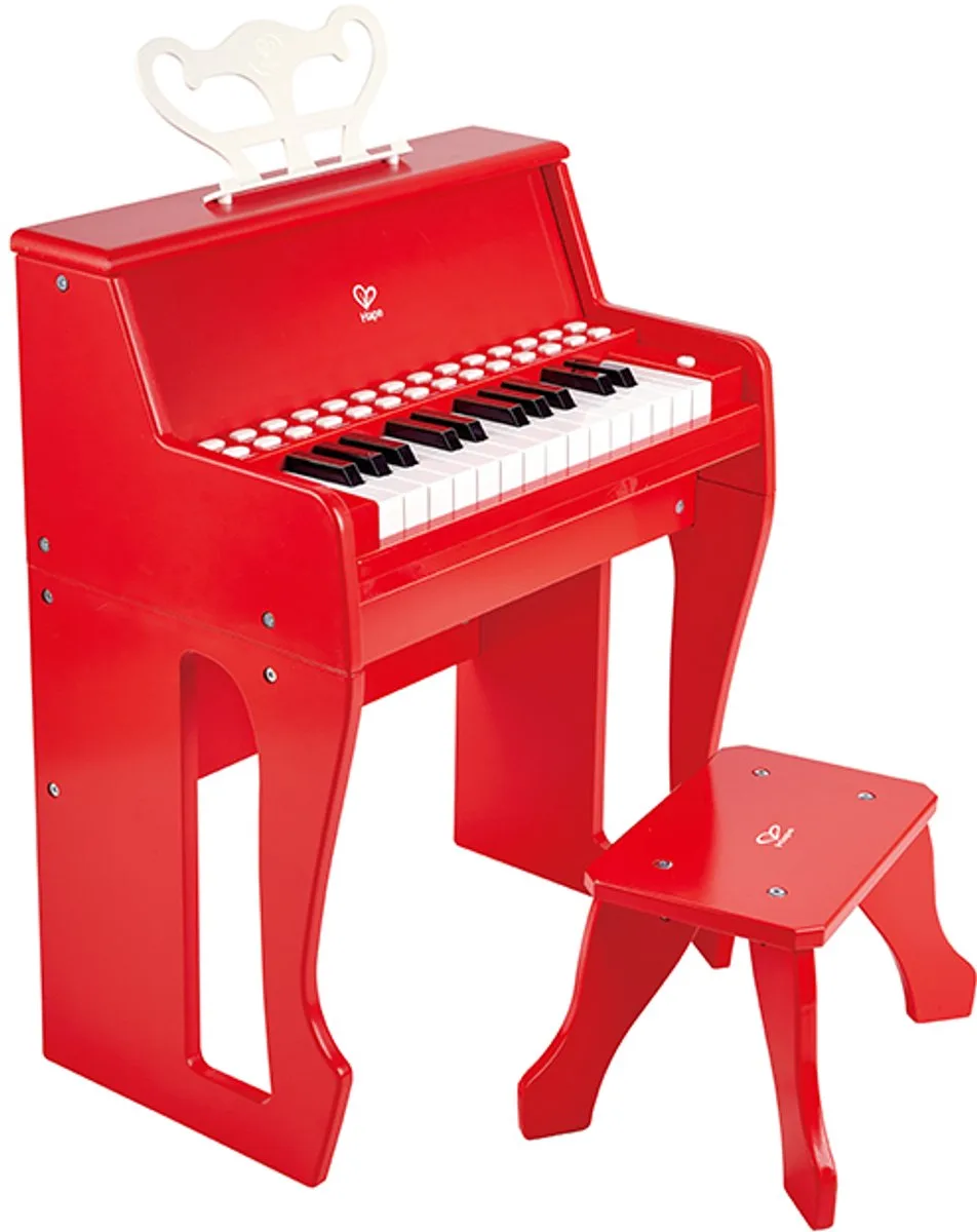 Piano Met Lichtjes de Hape en Rouge – photo du produit