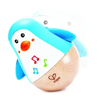 Pinguin Muzikale Wiebelaar - Sensorisch Babyspeelgoed vanaf 6 Maanden by Hape in Multicolour – product photo 2 of 4