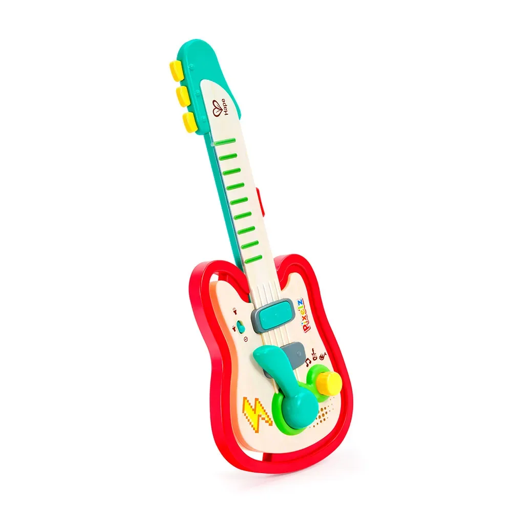 Rainbow Rock Guitar fra Hape – produktbillede
