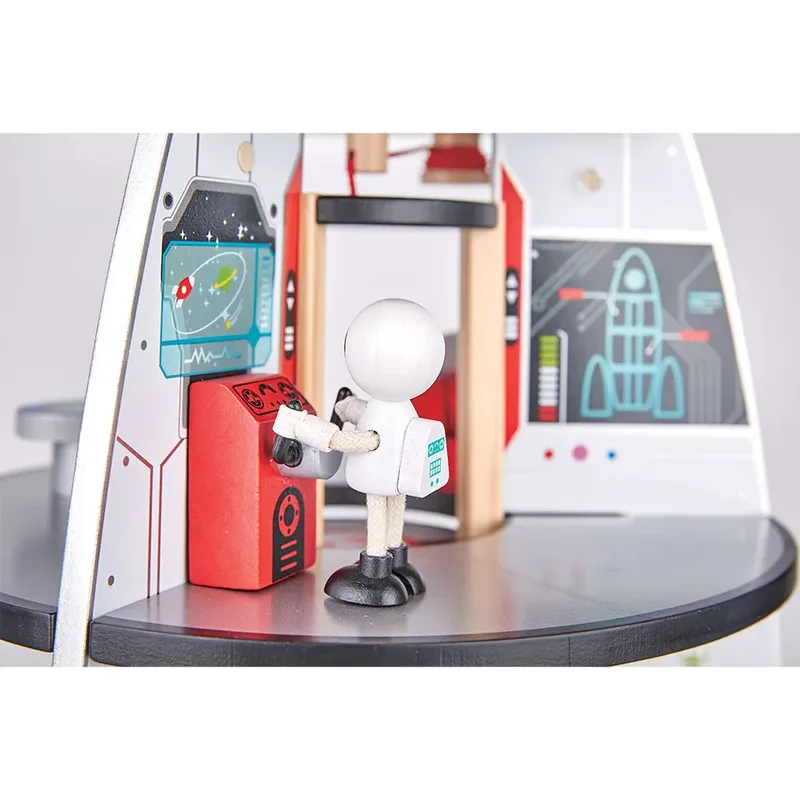 Raket Ruimteschip met 4 Etages van Hape in Meerkleurig – productfoto 5 van 6