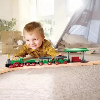 Retro Foldable Chimney Trein by Hape – product photo 3 of 3