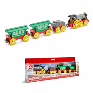 Retro Steam Lights & Sounds Trein de Hape – photo du produit 1 sur 3