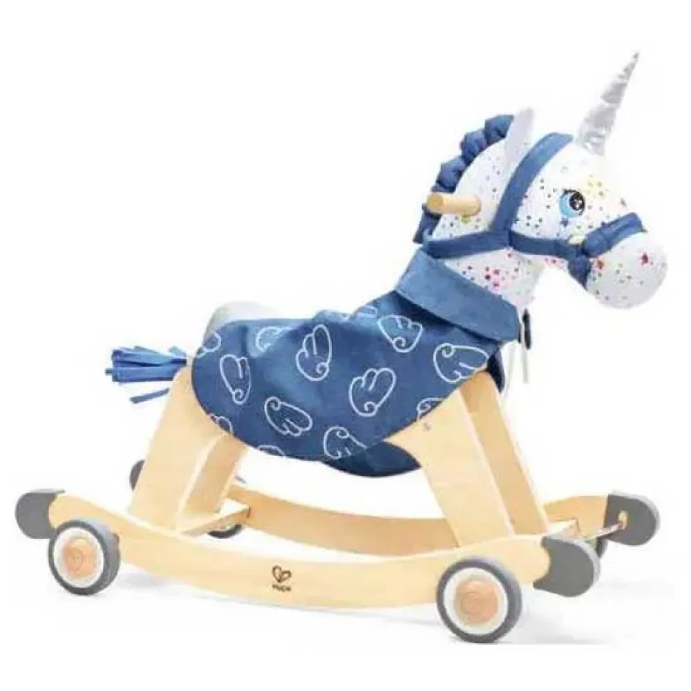 Balançoire Rock & Glide Unicorn de Hape – photo du produit