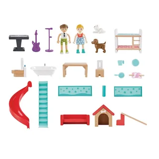 Rock & Slide Poppenhuis by Hape – product photo 3 of 4
