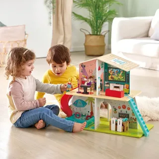 Rock & Slide Poppenhuis by Hape – product photo 2 of 4