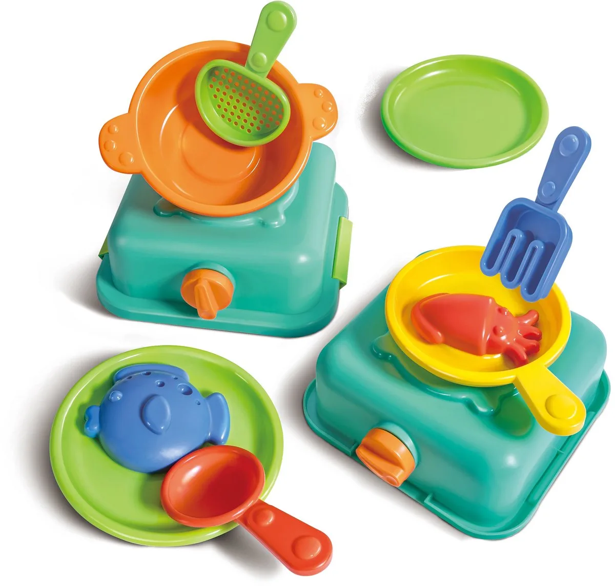 Sandy Chef: strandkoken speelset von Hape in Verschillende – Produktfoto