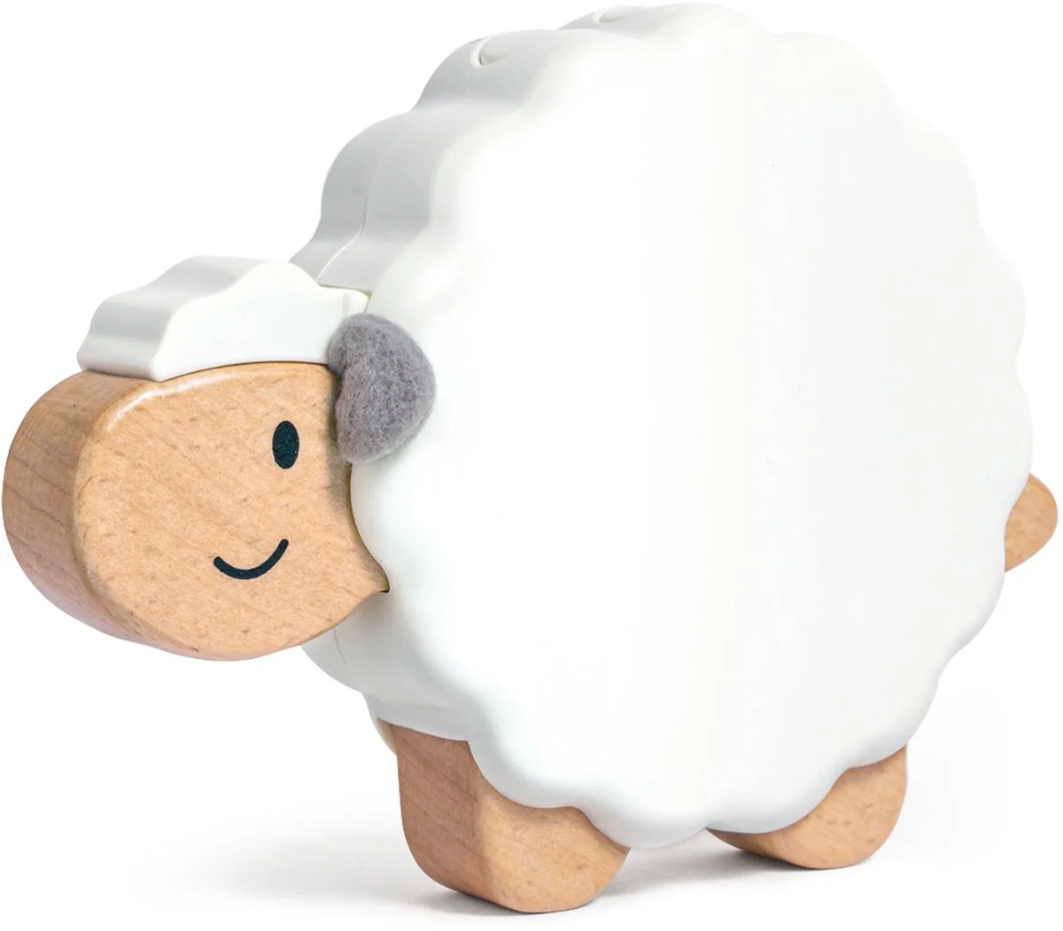 Veilleuse Musicale Mouton Endormi de Hape en Multicolore – photo du produit