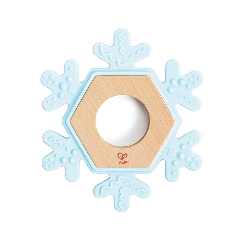 Schneeflocke Beißring von Hape – Produktfoto