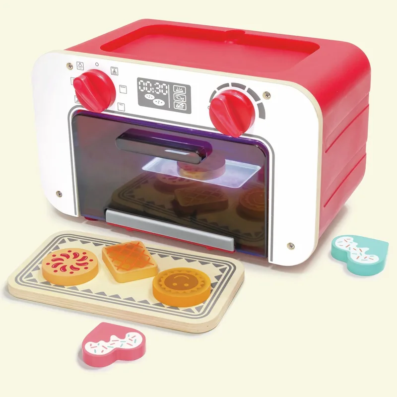 Speelgoedoven met Magische Koekjes - Kleurveranderende Bakoven Speelset, 3 jaar+ van Hape in Meerkleurig – productfoto