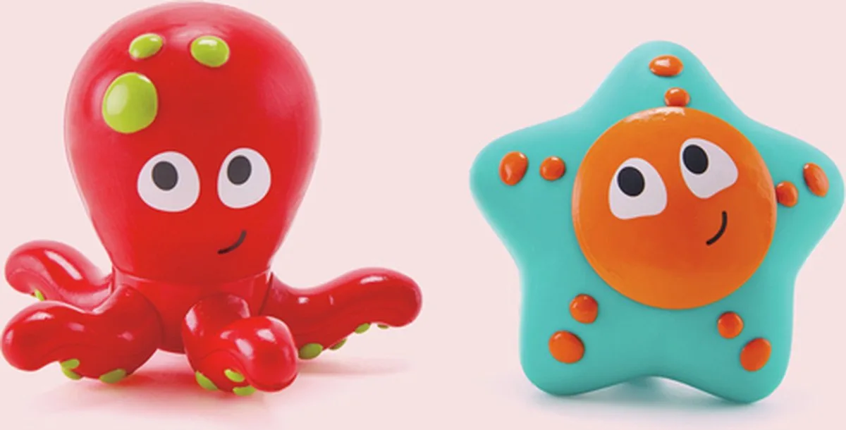 Spuitbussen voor de oceaanbodem de Hape en Multicolore – photo du produit