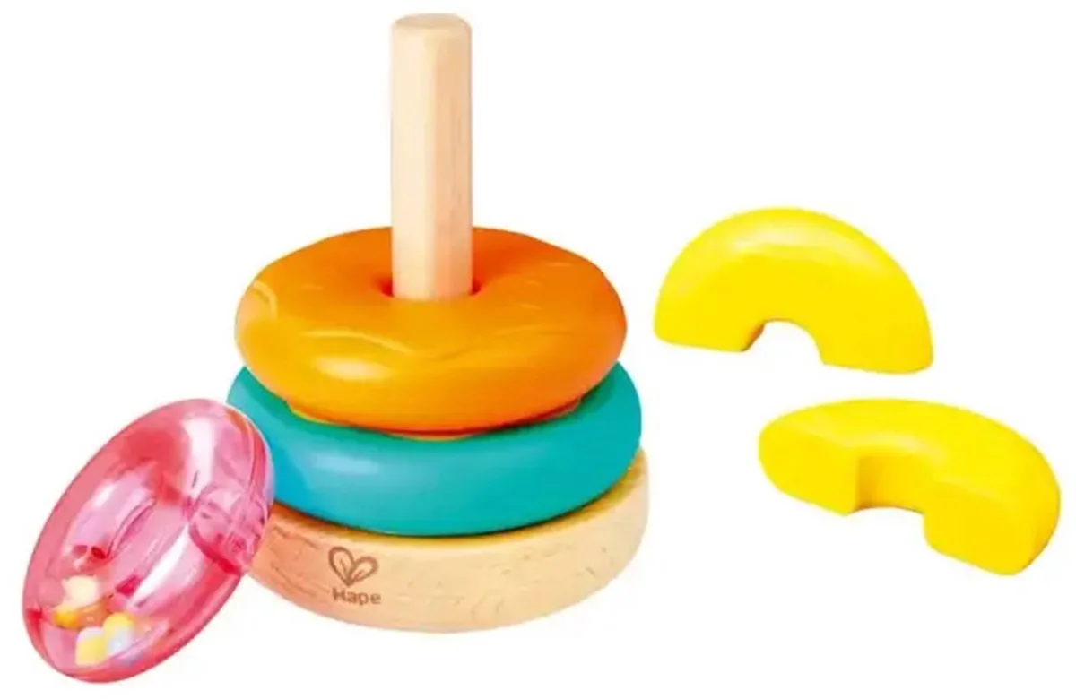 Stapeltoren donut van Hape in Meerkleurig – productfoto