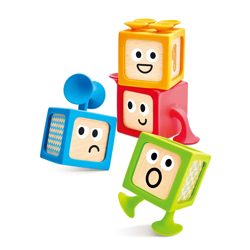 Suction & Sensory Blocks Speelgoed van Hape – productfoto