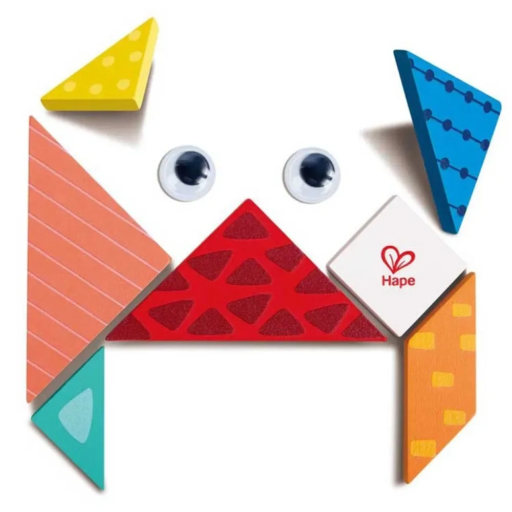 Tangram Mini fra Hape – produktbillede