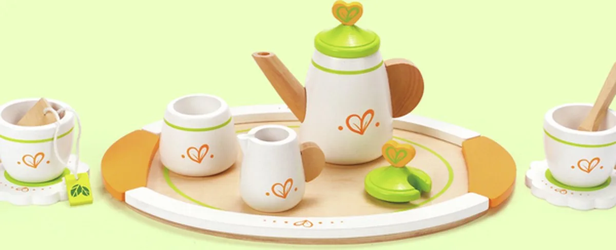 Teeservice für Zwei van Hape in Meerkleurig – productfoto